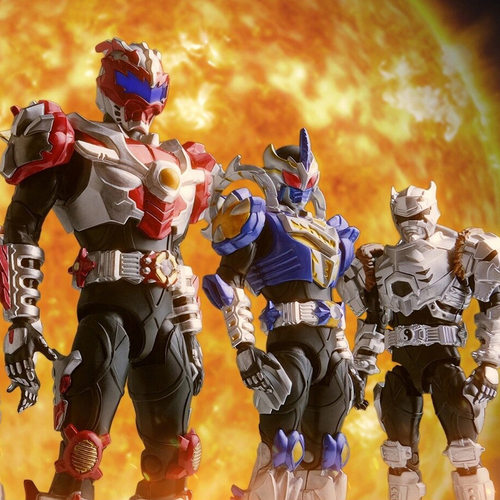 铠甲勇士手办帝皇侠玩具炎龙侠雪獒侠拼装可动刑天模型新年礼物 - 图0