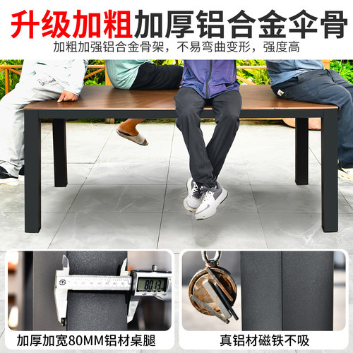藤朝户外桌椅庭院藤椅室外休闲椅子别墅花园藤编桌椅组合防水防晒 - 图1