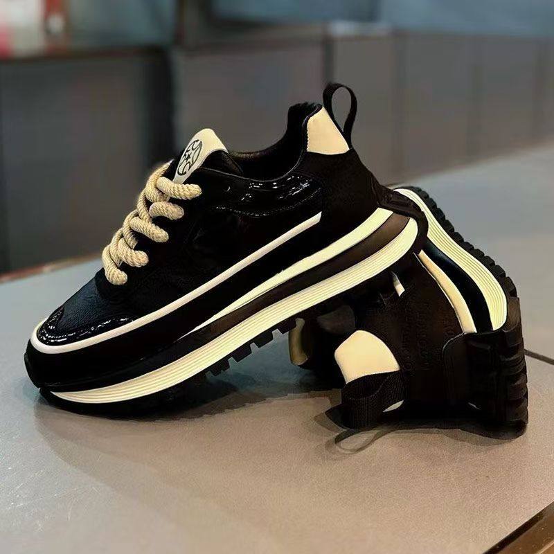 潮牌高级感男鞋透气夏季百搭大头运动跑步鞋休闲厚底内增高老爹鞋,淘宝优惠券,粉丝福利购,淘宝优惠卷