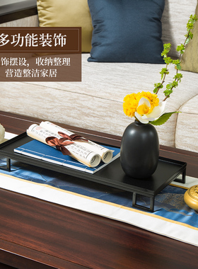 新中式摆件样e板间禅意中国风客厅茶几家居装饰品狮子书房桌面摆