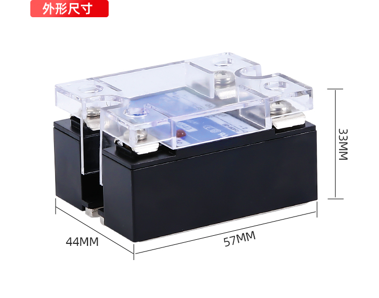 单相固态继电器220VAC交流控交流FDR1-A4880 SSR-80AA 110V富雷德 - 图2