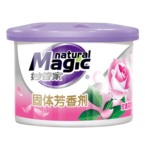 妙管家空气清新剂固体芳香剂120g清香鞋柜衣柜厕所除臭剂家庭装 - 图3