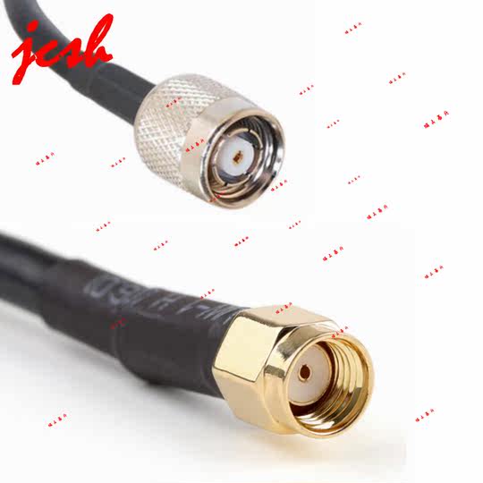 RP-SMA-J внутренний винт внутреннее отверстие обратное соединение с внутренним винтом RP-SMA-J внутреннее отверстие RG58 50-3 радиочастотный радиочастотный соединительный кабель