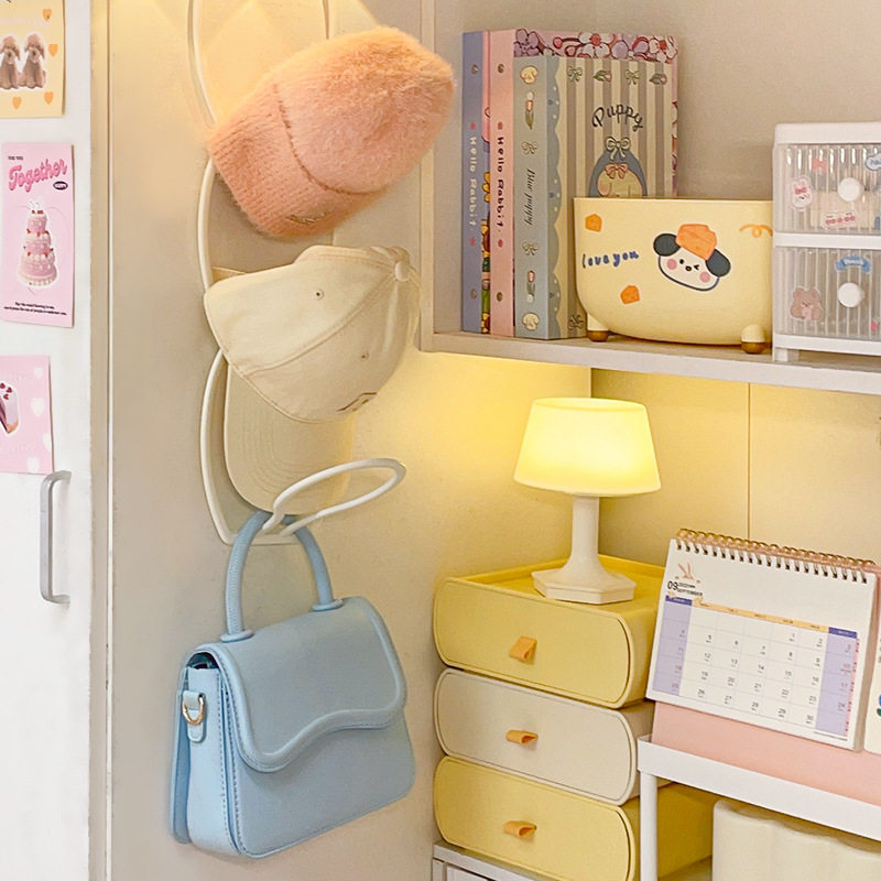 帽子收纳整理神器宿舍免打孔门后挂钩粘钩衣柜包包创意多层置物架,淘宝优惠券,粉丝福利购,淘宝优惠卷