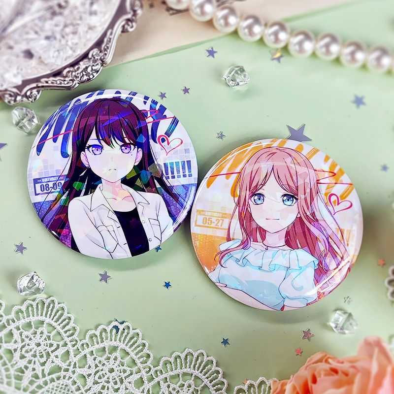 BanGDream!MyGO邦邦同人吧唧谷高松灯千早爱音要乐奈长崎爽世周边 - 图1