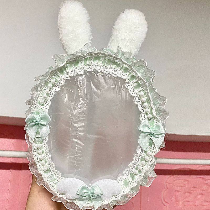 高颜值棉花娃娃遛娃包外出玩偶收纳包10cm书包挂饰pvc透明diy装饰,淘宝优惠券,粉丝福利购,淘宝优惠卷