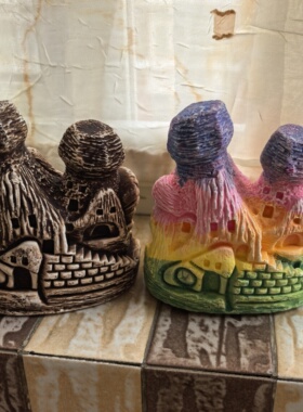 土耳其带回卡帕多奇亚手工摆件