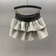 High waist short skirt, cake skirt, anti-exposure puffy skirt