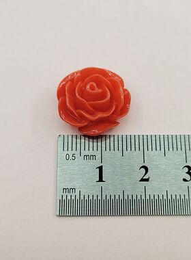玫瑰花朵diy奶油胶材料树脂配件