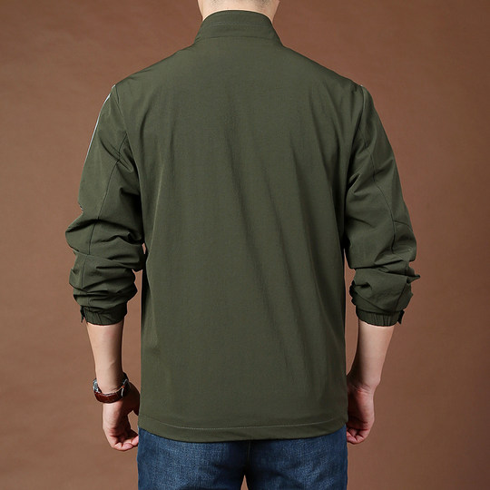 Мужская скоростная куртка jpdun с воротником-стойкой весна и осень свободная