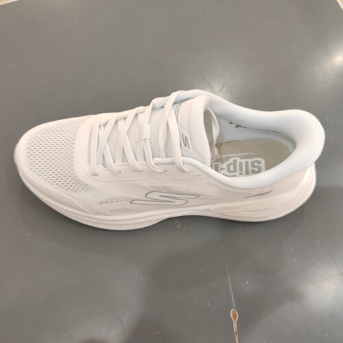SKECHERS斯凯奇GO RUN CONSISTENT PRO 男子专业跑鞋鞋子黑色/白色男221141-WHT - 图0