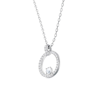 Schwaro Shiqi CREATIVITY: necklace CIR CRY RHS 16SS