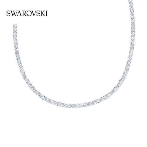 施华洛世奇 Tennis Deluxe简约晶彩 女项链 5494605 - 图1