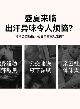韩姬莲持久止汗清新香体膏