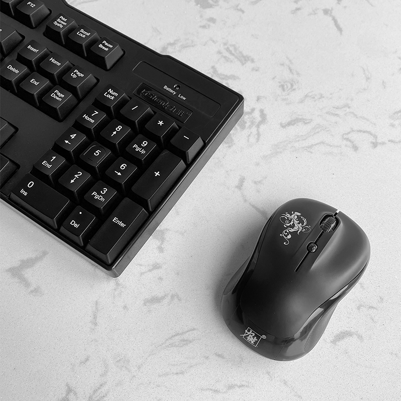 力胜RFKB-2208无线鼠标键盘套装2.4G办公无线游戏键笔记本键鼠 - 图0