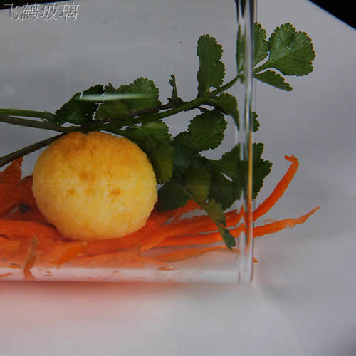 耐热玻璃管两头空心圆桶圆柱创意酒店用品餐具意境菜主题餐厅酒店 - 图1