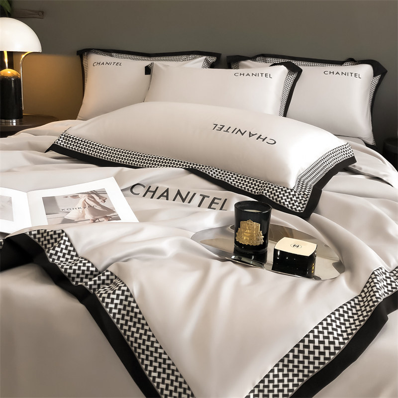 2023年新款夏天冰丝三单双人被子 艾云化纤被