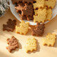 2025 Christmas Cookie Cake Decoration Elk Cocoa Butter Flavor Decoration Dessert Table Decoration Insert