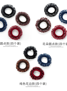 发绳儿童发绳纯色头饰