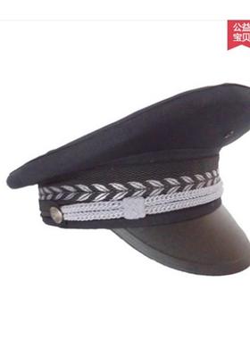 儿童警察帽男女 贝雷帽儿童男交警帽 男童女童 迷彩特种兵帽子
