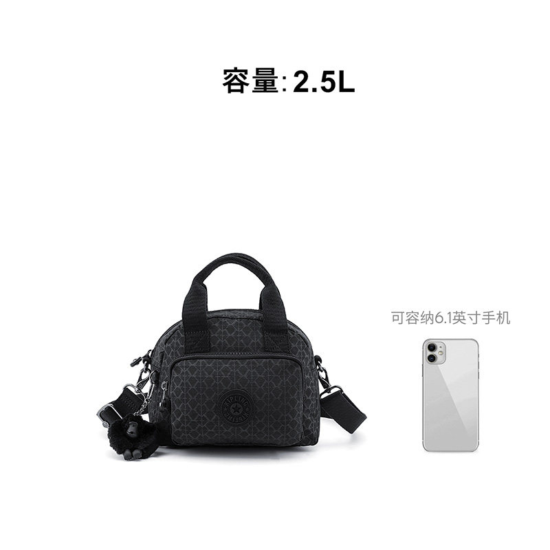 Kipling女款2025秋冬新轻便手提单肩包斜挎包保龄球包|DEFEA MINI,淘宝优惠券,粉丝福利购,淘宝优惠卷