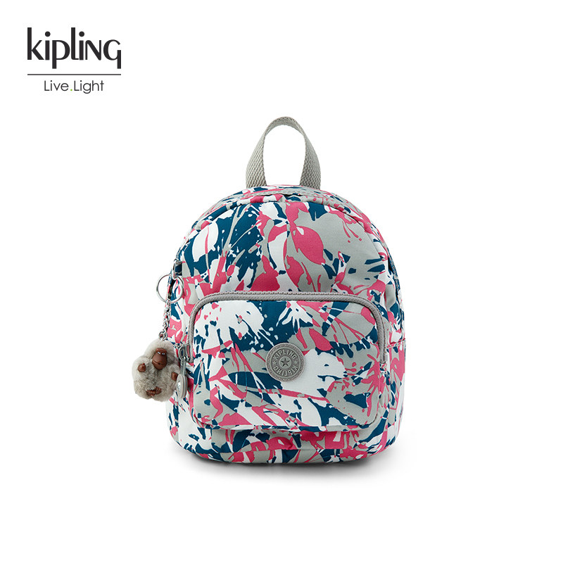 kipling迷你帆布包多背法双肩包 kipling女士包袋