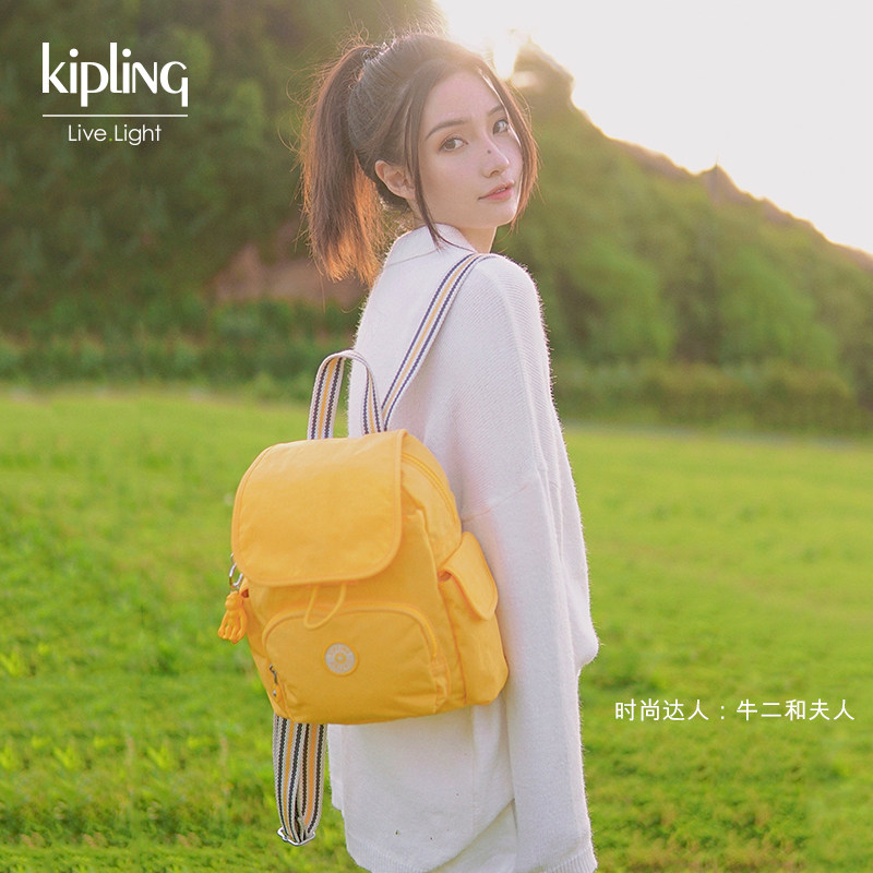 【李纯同款】kipling男女春夏双肩包 kipling双肩背包