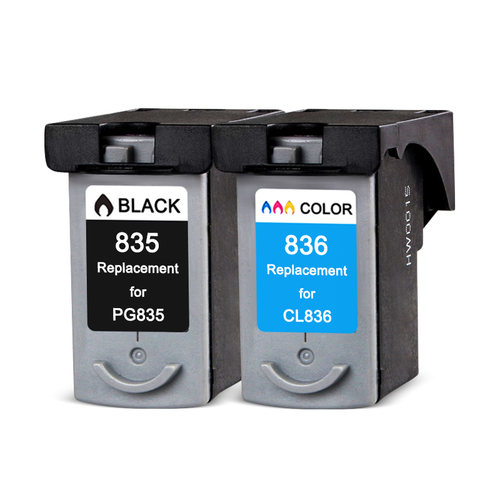 MAG适用 佳能IP1188墨盒Canon PIXMA iP1188喷墨打印机墨盒油墨佳能835XL墨盒黑色PG-835XL CL-836XL彩色墨盒 - 图0