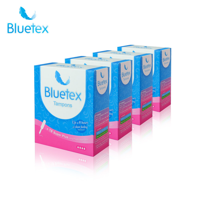 蓝宝丝德国进口卫生棉条长塞月亮杯 bluetex卫生棉条