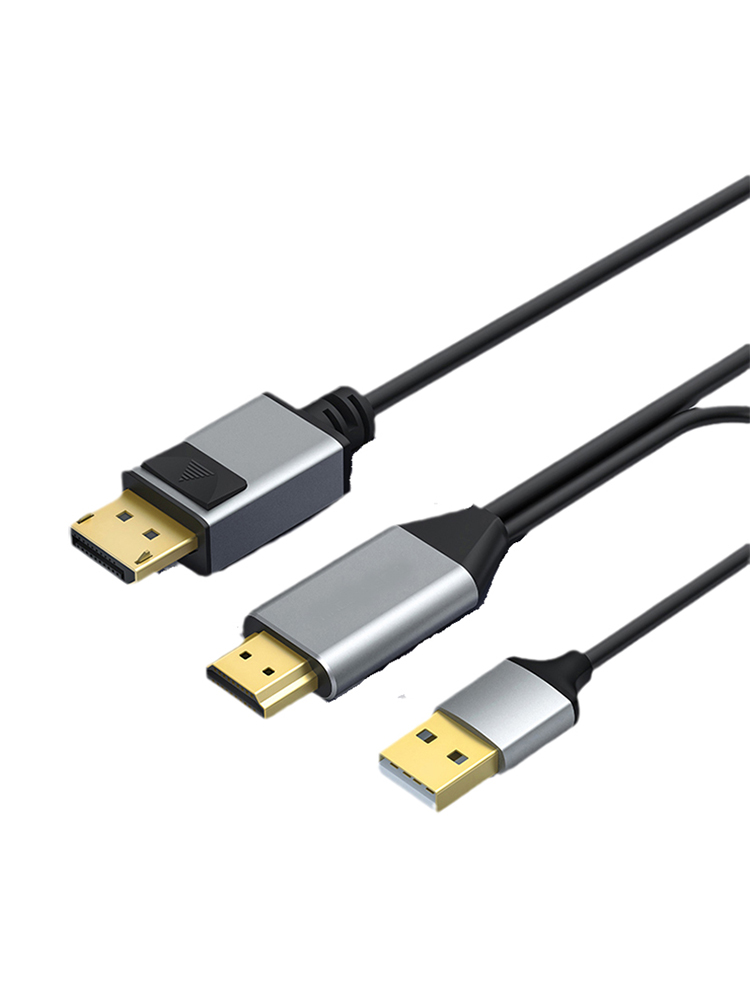 科乐多hdmi转dp线4k高清笔记本游戏显示器电脑转接头ps4/5转接线 - 图0