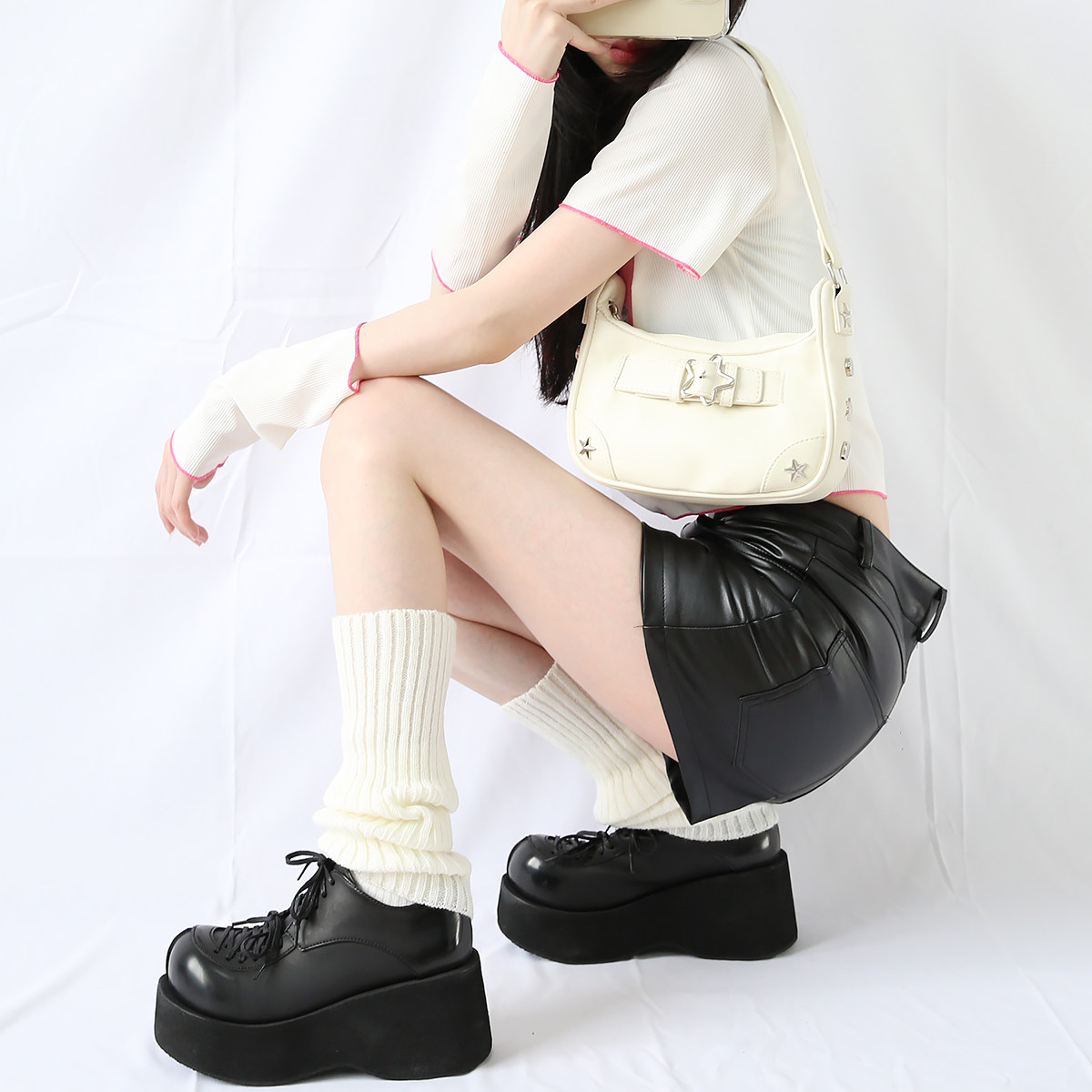 JUICE PARK厚底小个子乐福鞋大头鞋夏新日系软妹千禧新中式增高,淘宝优惠券,粉丝福利购,淘宝优惠卷