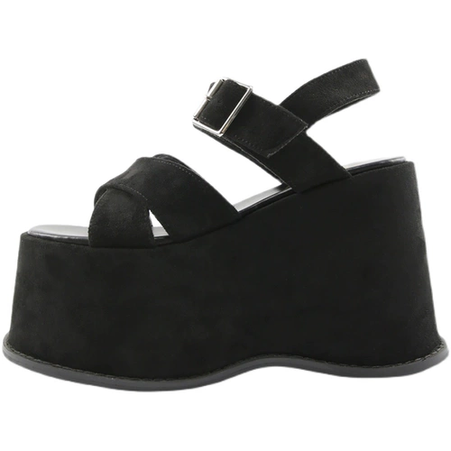 Сандалии, японская высокая летняя обувь на платформе, подходит для подростков, 2022