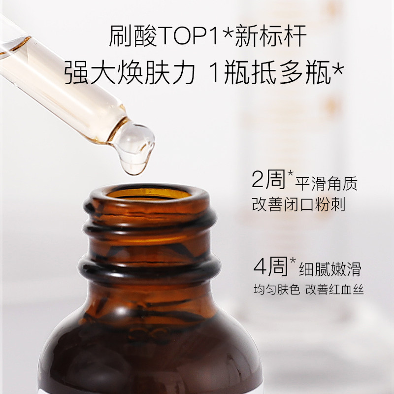 The Ordinary杏仁酸精华液果酸刷酸去黑头祛痘收缩毛孔闭口身体女 绿蜜蜂海外专营店 淘优券