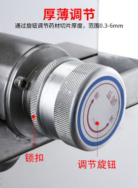 永历立式中药材切片机腊肠西洋参