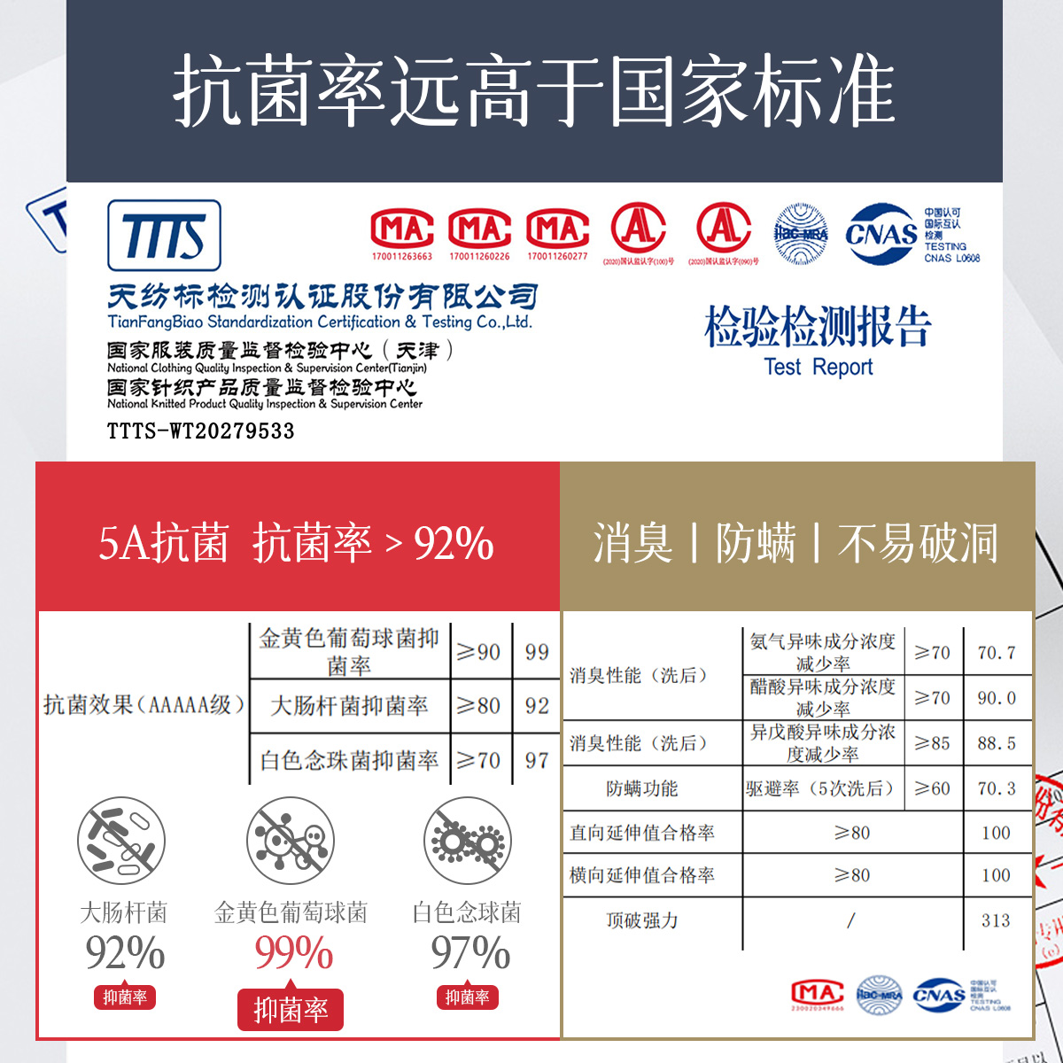 恒源祥袜子男士100%纯棉网眼透气中筒袜抗菌防臭黑色商务袜子男款