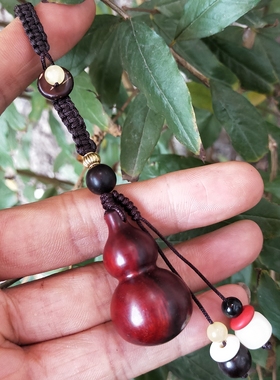 手工定制葫芦男女吊坠刻字项链