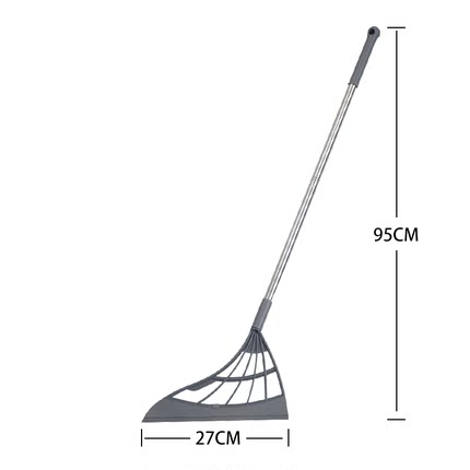 魔术扫把多功能除尘硅胶扫帚不粘毛卫生间刮水拖把-第3张图片-提都小院