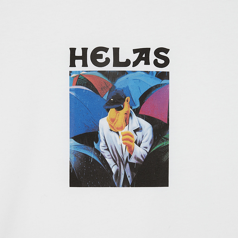 【法国】HELAS CIGGY TEE WHITE/CIGGY TEE BLACK短袖印花T恤-图2