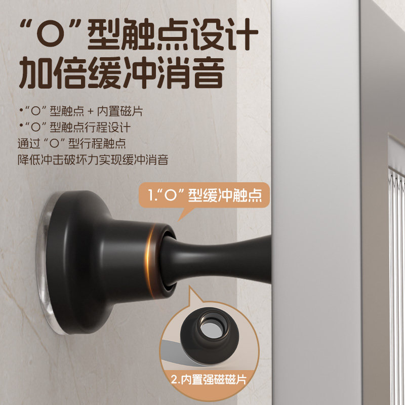 卫生间专用门吸免打孔新款门后防撞门挡吸门固定强磁铁硅胶门阻器,淘宝优惠券,粉丝福利购,淘宝优惠卷