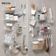 Mesh grid iron hanging basket wire mesh storage rack