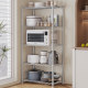 Multi-layer floor-standing storage rack microwave storage rack home kitchen rack pots and bowls condiments storage rack