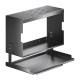 Kitchen condiment storage rack wall-mounted wall cabinet below preparation plate storage cabinet wall condiment storage box