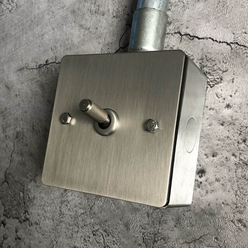 Pialt Industrial Wind Wind Sweam Panel Панель темная установка Retro может быть установлен трубопровод Open Dual Control