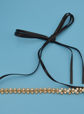 甜酷双层爱心水钻choker项链配饰