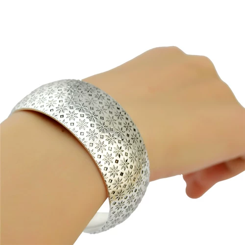 Ретро металлический браслет, регулируемое этническое ювелирное украшение, золото и серебро, стиль бохо, европейский стиль