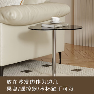 顾家家居现代简约奶油风岩板茶几电视柜多重储物客厅家具PT7172