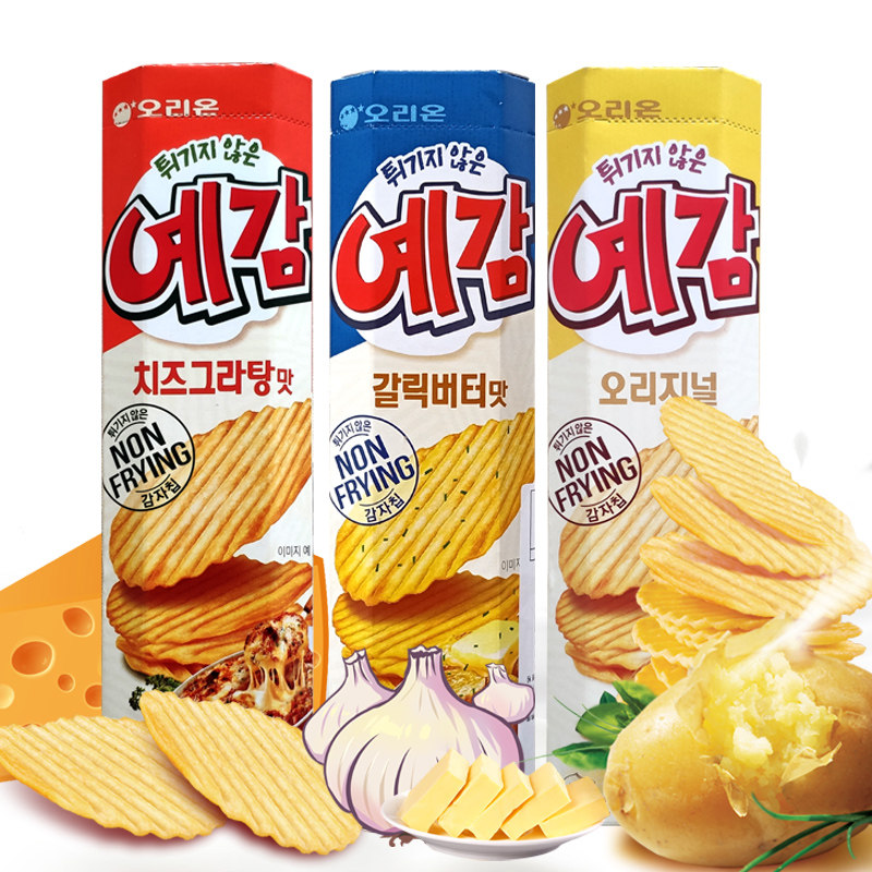 韩国进口好丽友奶酪碳烤64g 威海韩品食品膨化食品