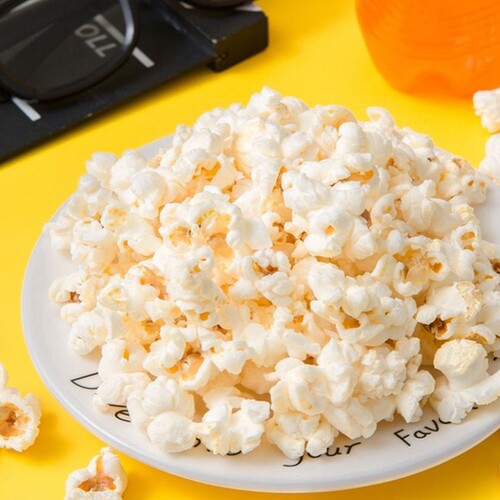 热烈微波炉爆米花奶油味专用零食家庭自制自己爆玉米粒100克*5包 - 图2