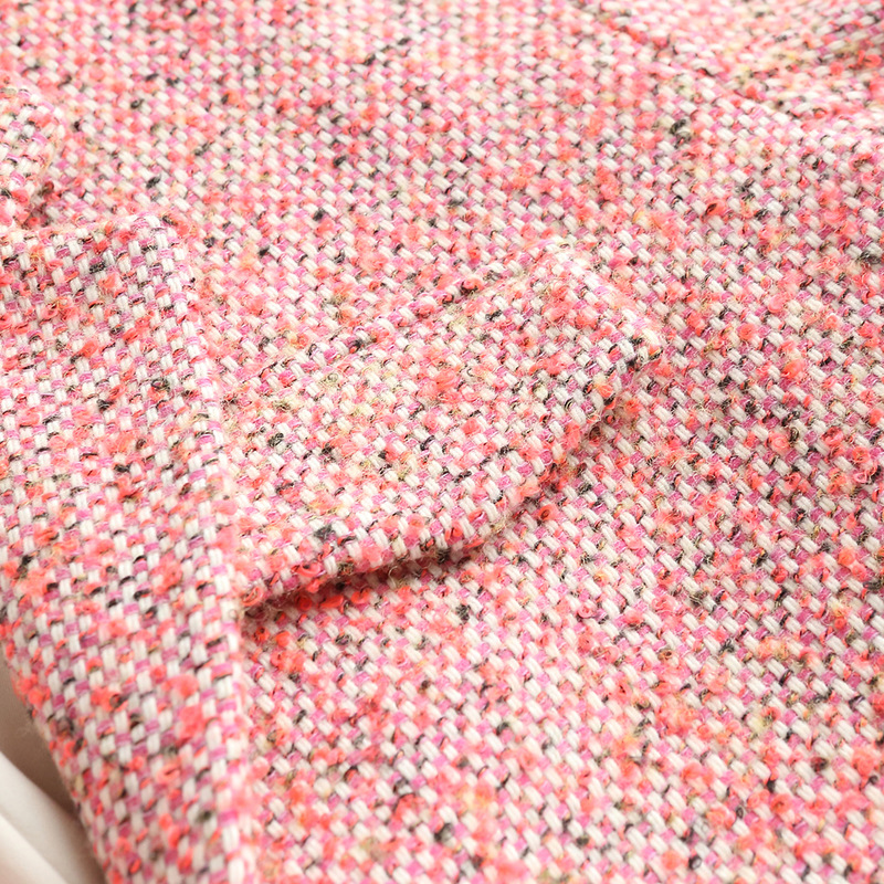 doublove贝爱甜美有度小香风大衣 doublelove毛呢外套