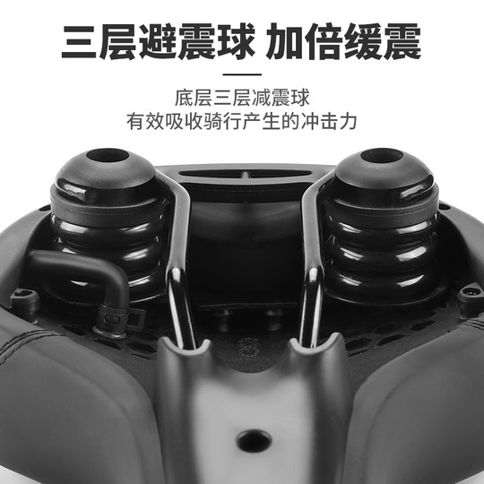 塔斯队长自行车坐垫防屁股痛充气坐垫超软公路山地车坐垫加大座鞍